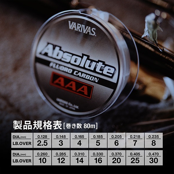 アブソルート AAA[フロロカーボン]